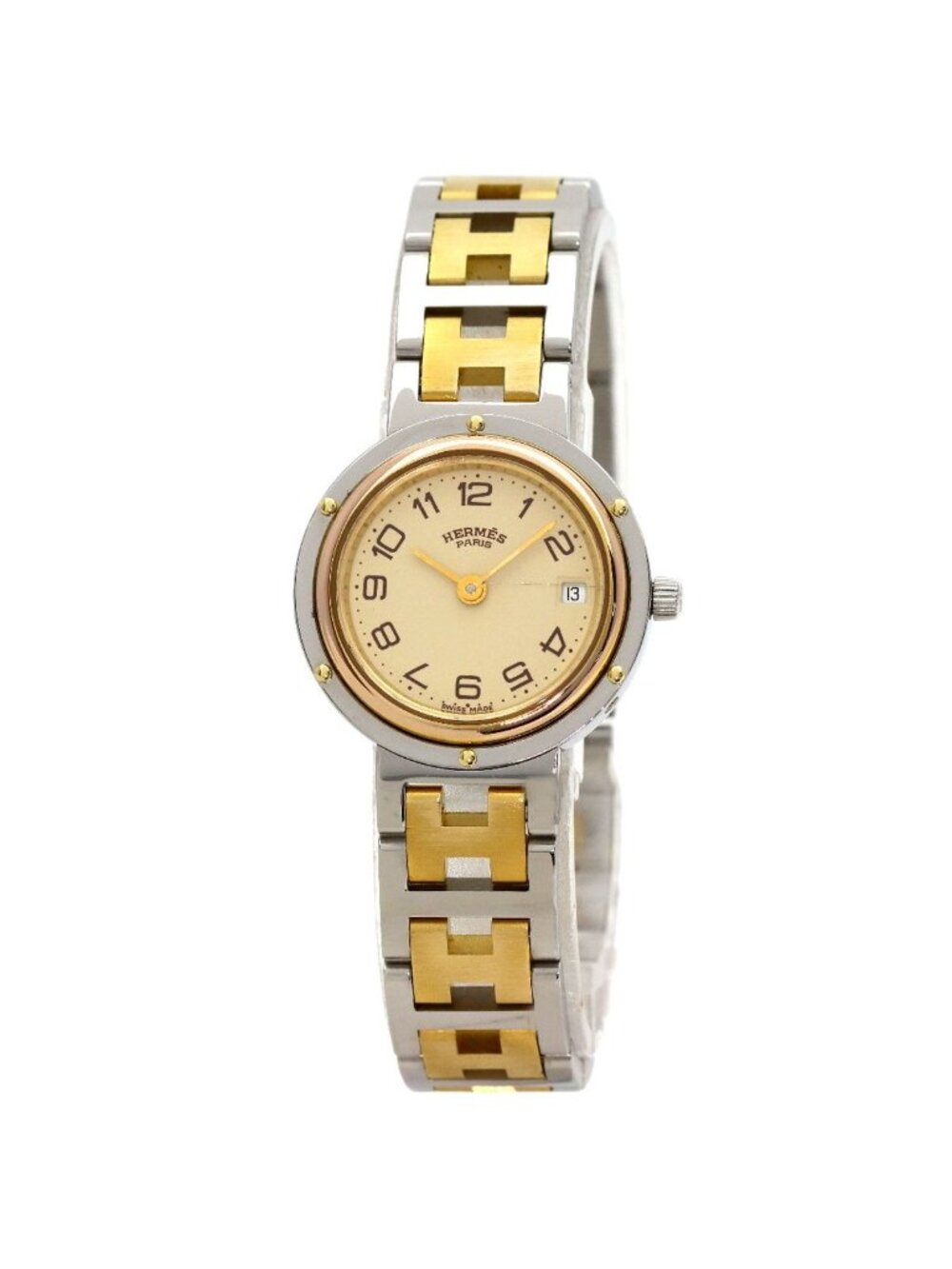 Hermes Clipper Watch SS